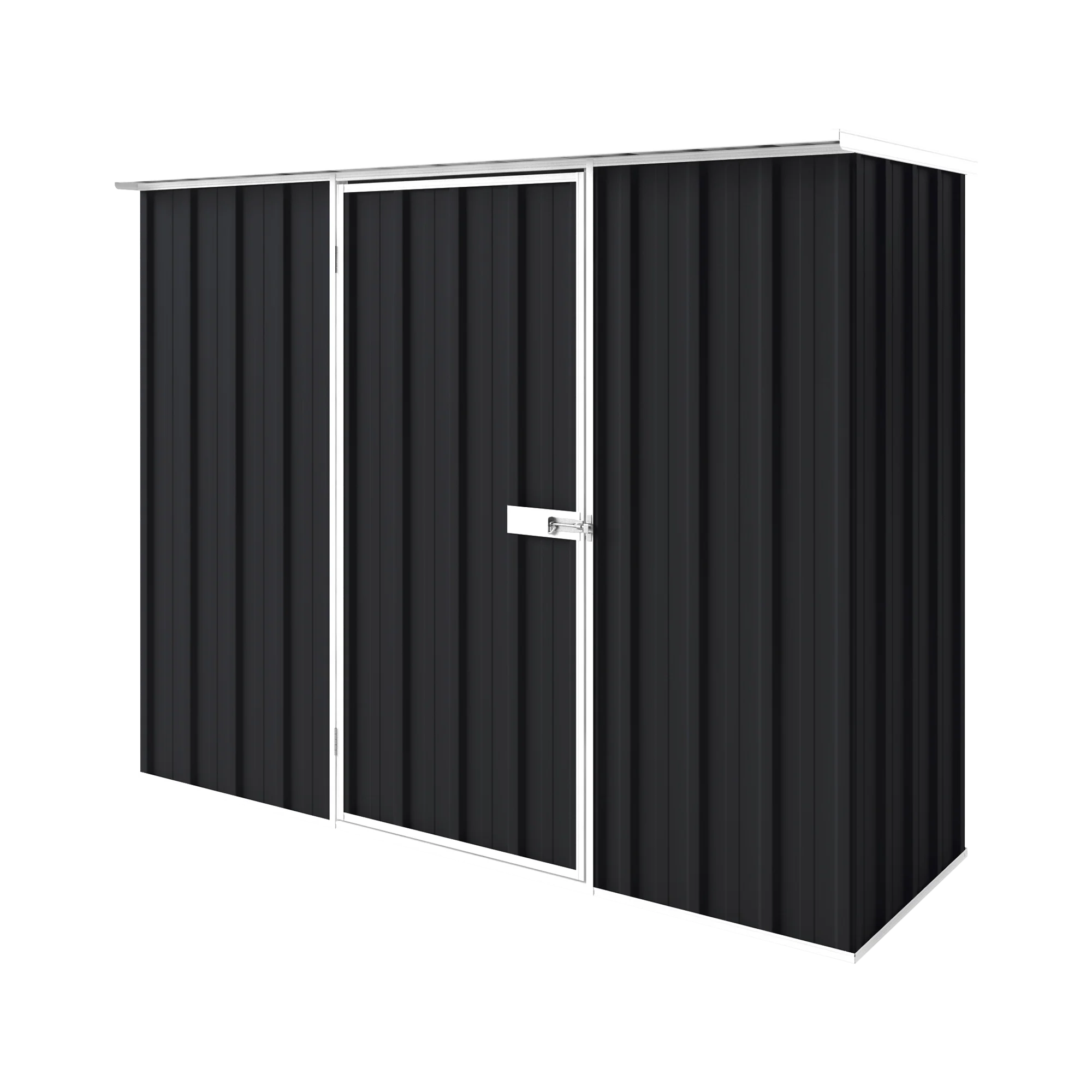 2.25m x 0.78m Flat Roof Garden Shed - Image 11
