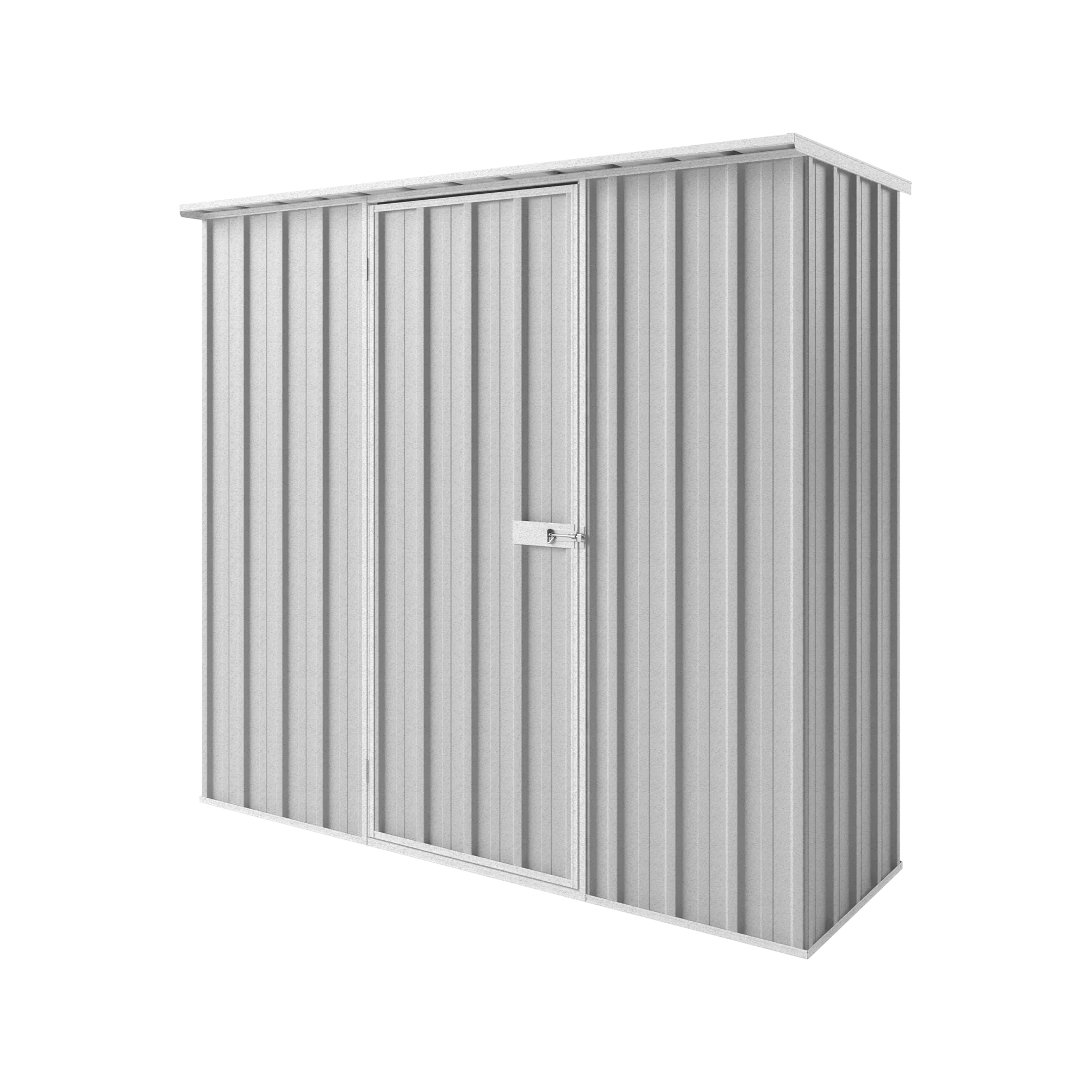 2.25m x 0.78m Flat Roof Garden Shed - Image 13