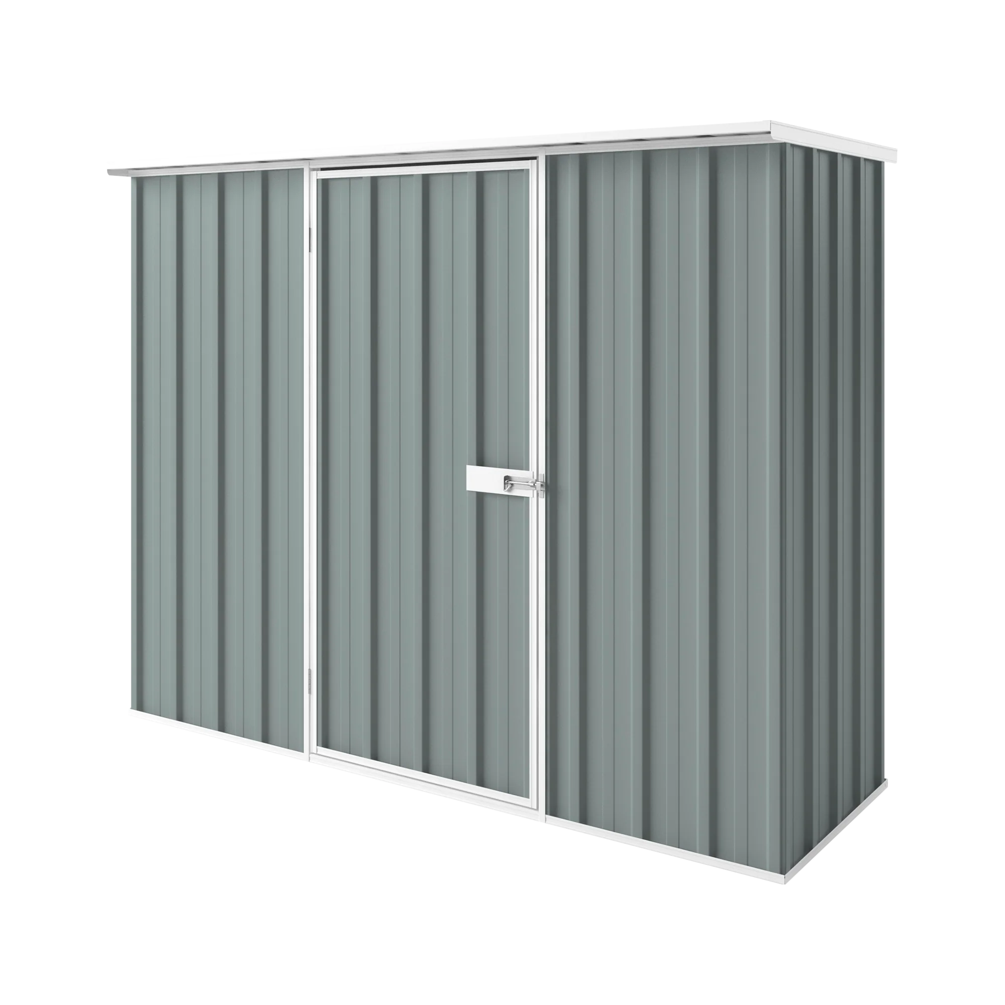 2.25m x 0.78m Flat Roof Garden Shed - Image 14