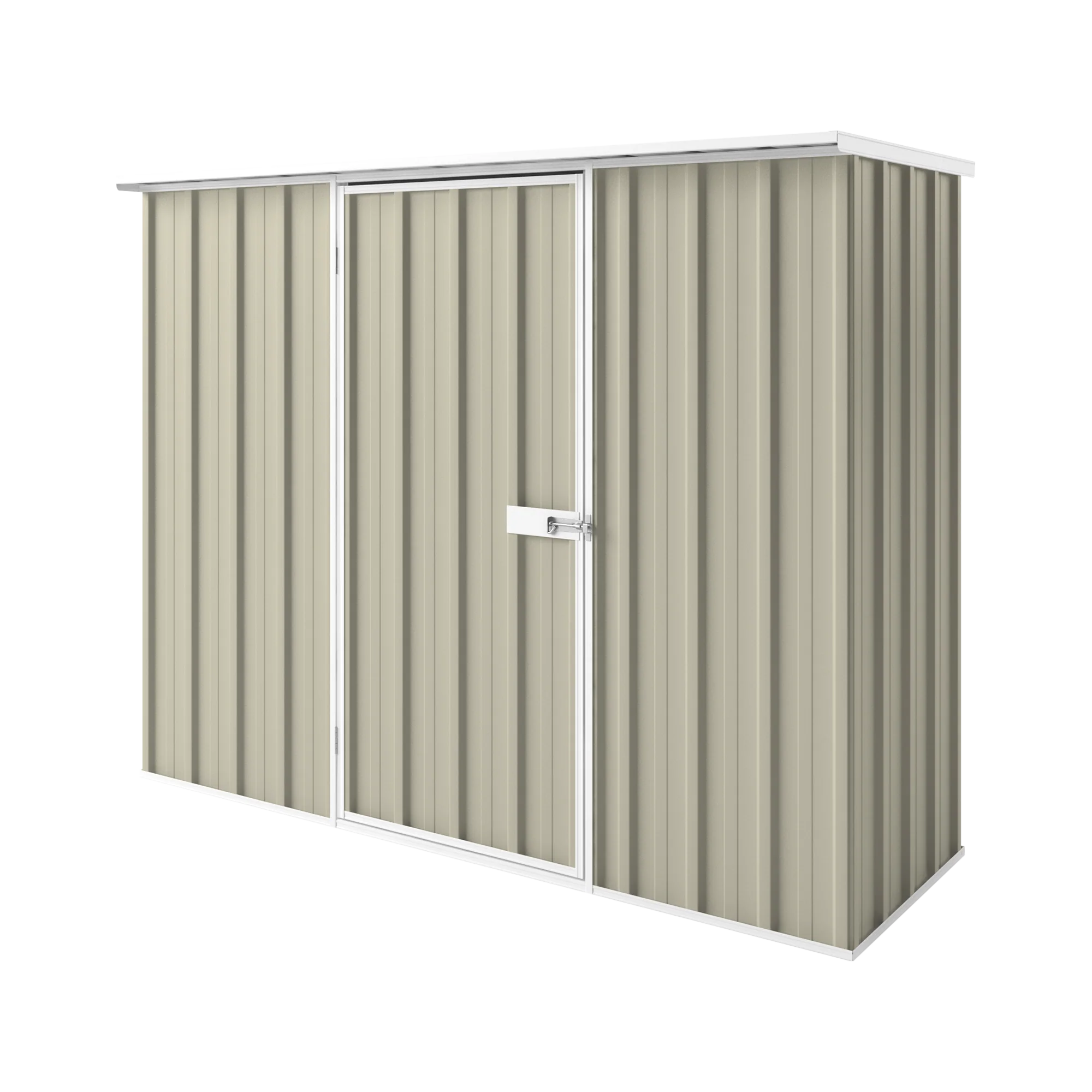 2.25m x 0.78m Flat Roof Garden Shed - Image 19