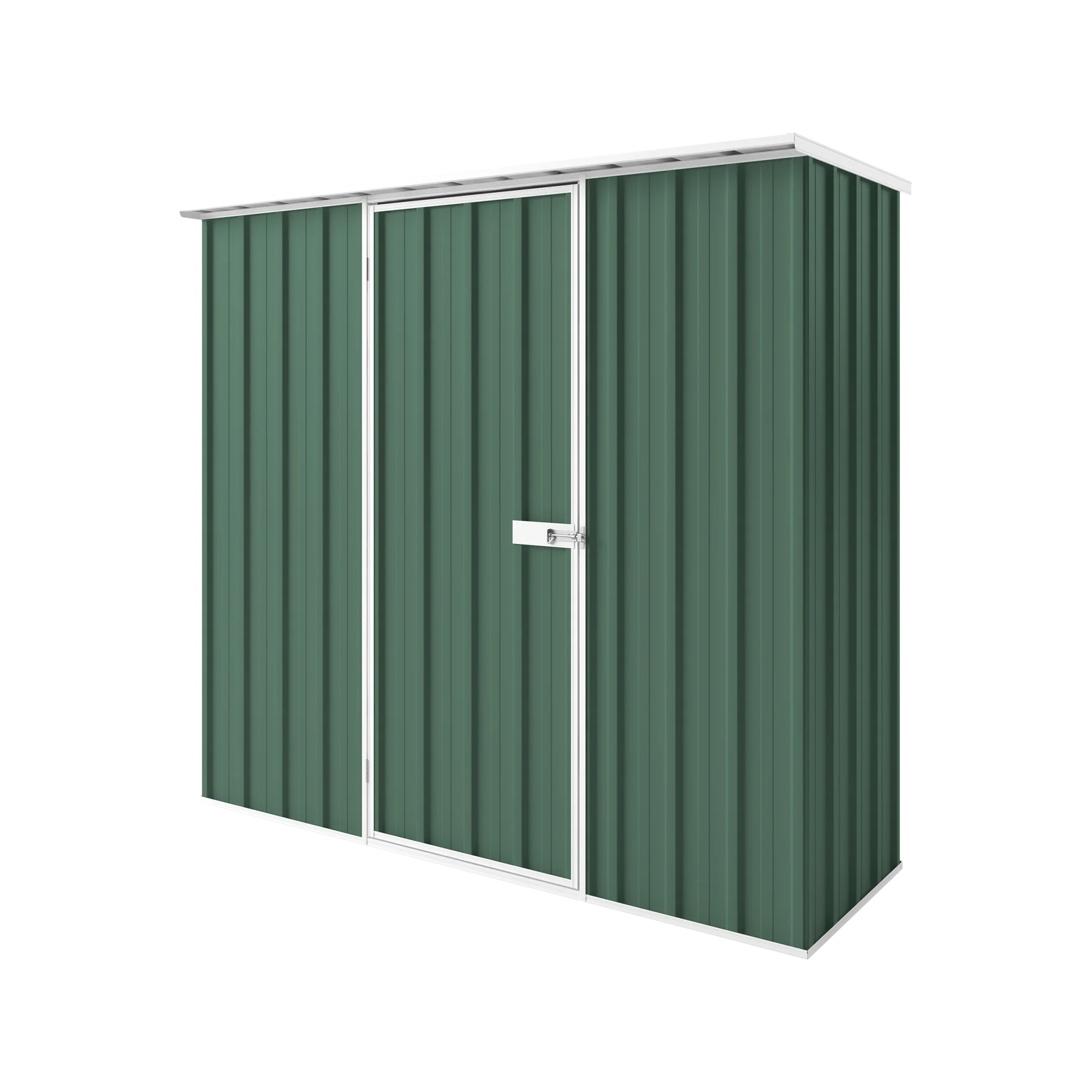 2.25m x 0.78m Flat Roof Garden Shed - Image 22