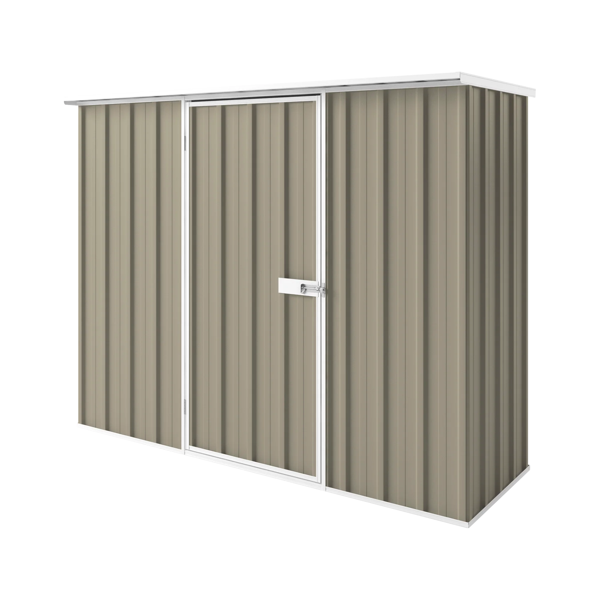 2.25m x 0.78m Flat Roof Garden Shed - Image 23