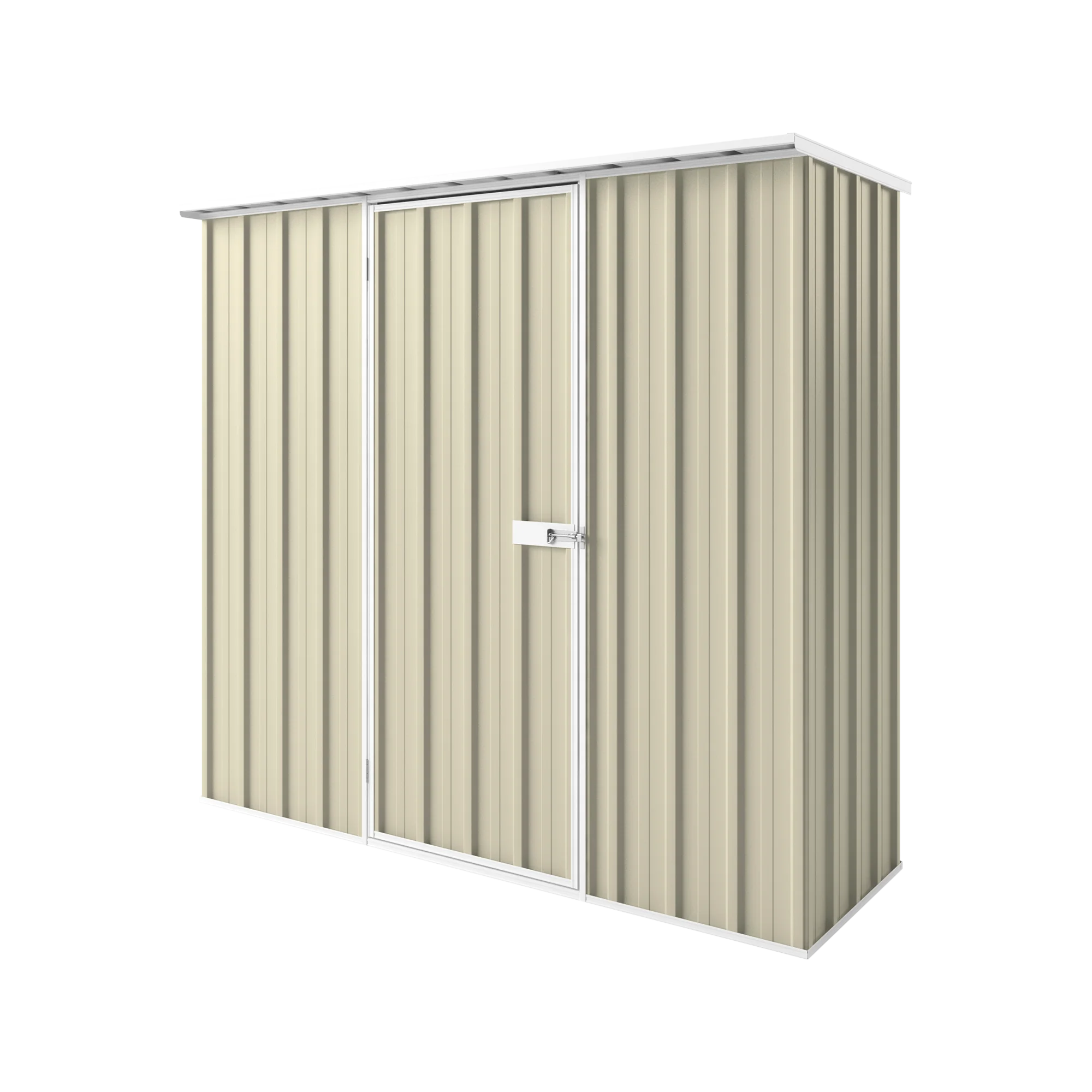 2.25m x 0.78m Flat Roof Garden Shed - Image 8