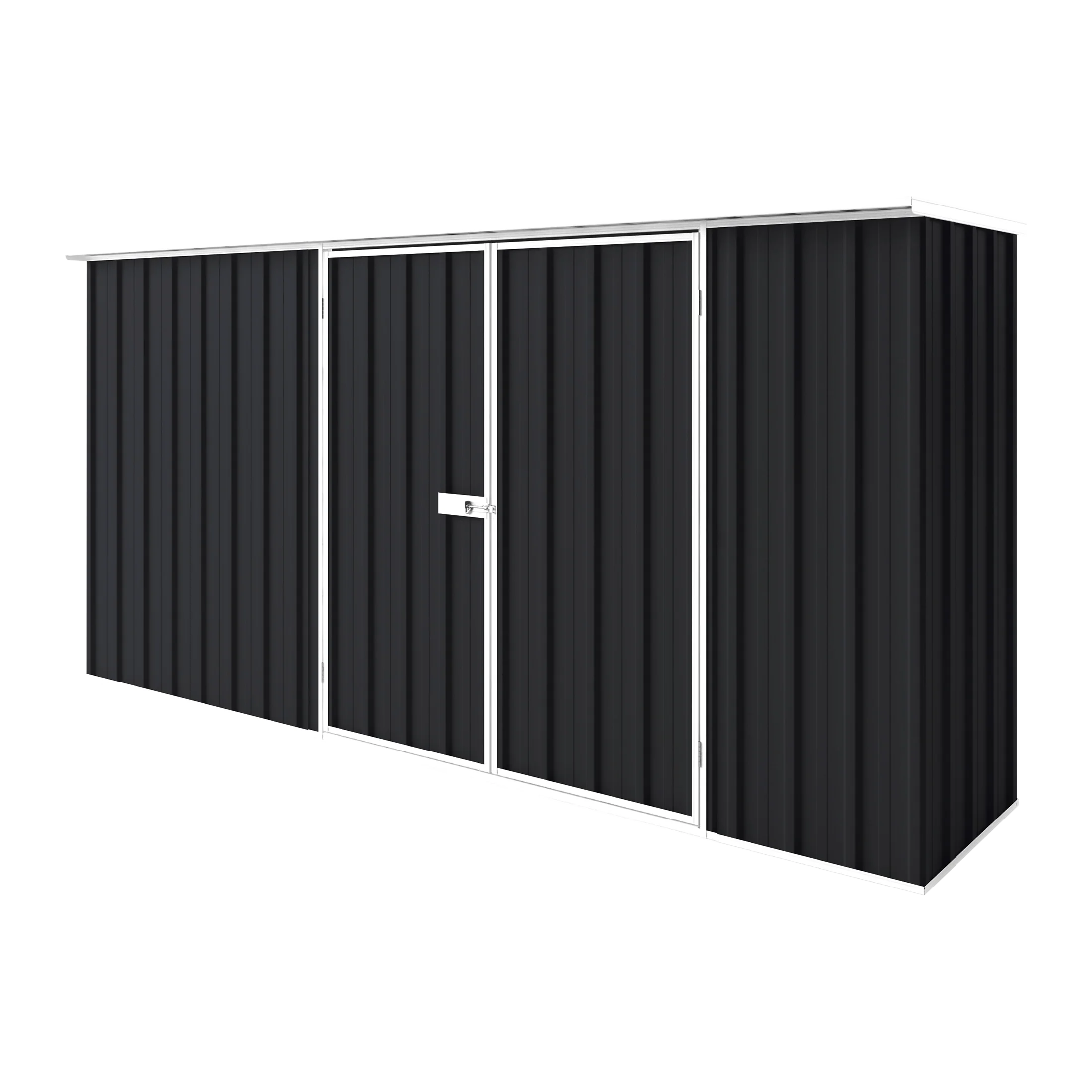 3.75m x 0.78m Flat Roof Garden Shed - Image 10