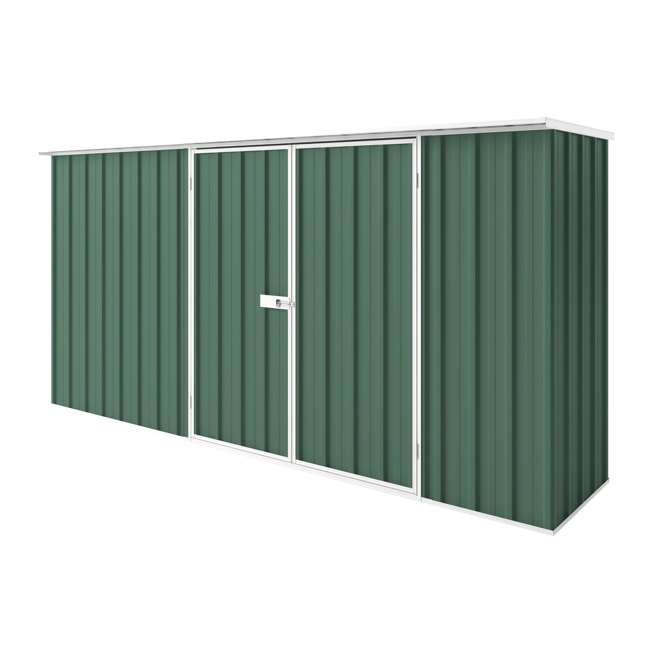 3.75m x 0.78m Flat Roof Garden Shed - Image 21