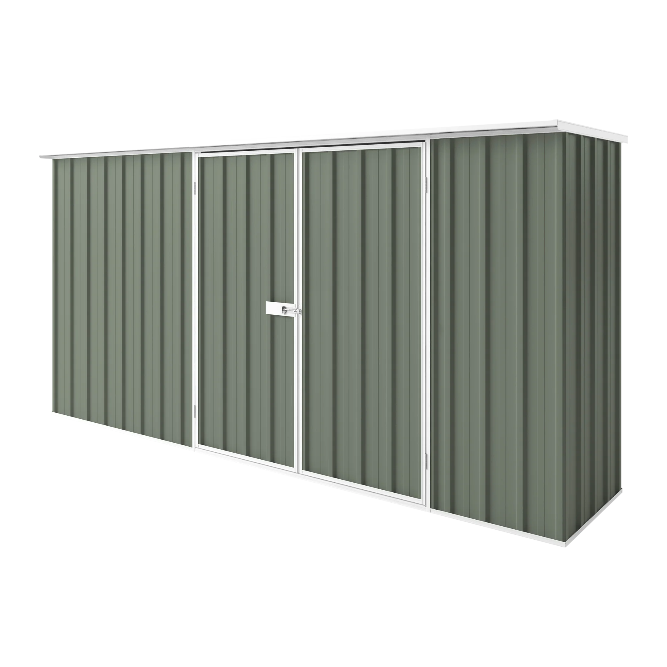 3.75m x 0.78m Flat Roof Garden Shed - Image 4