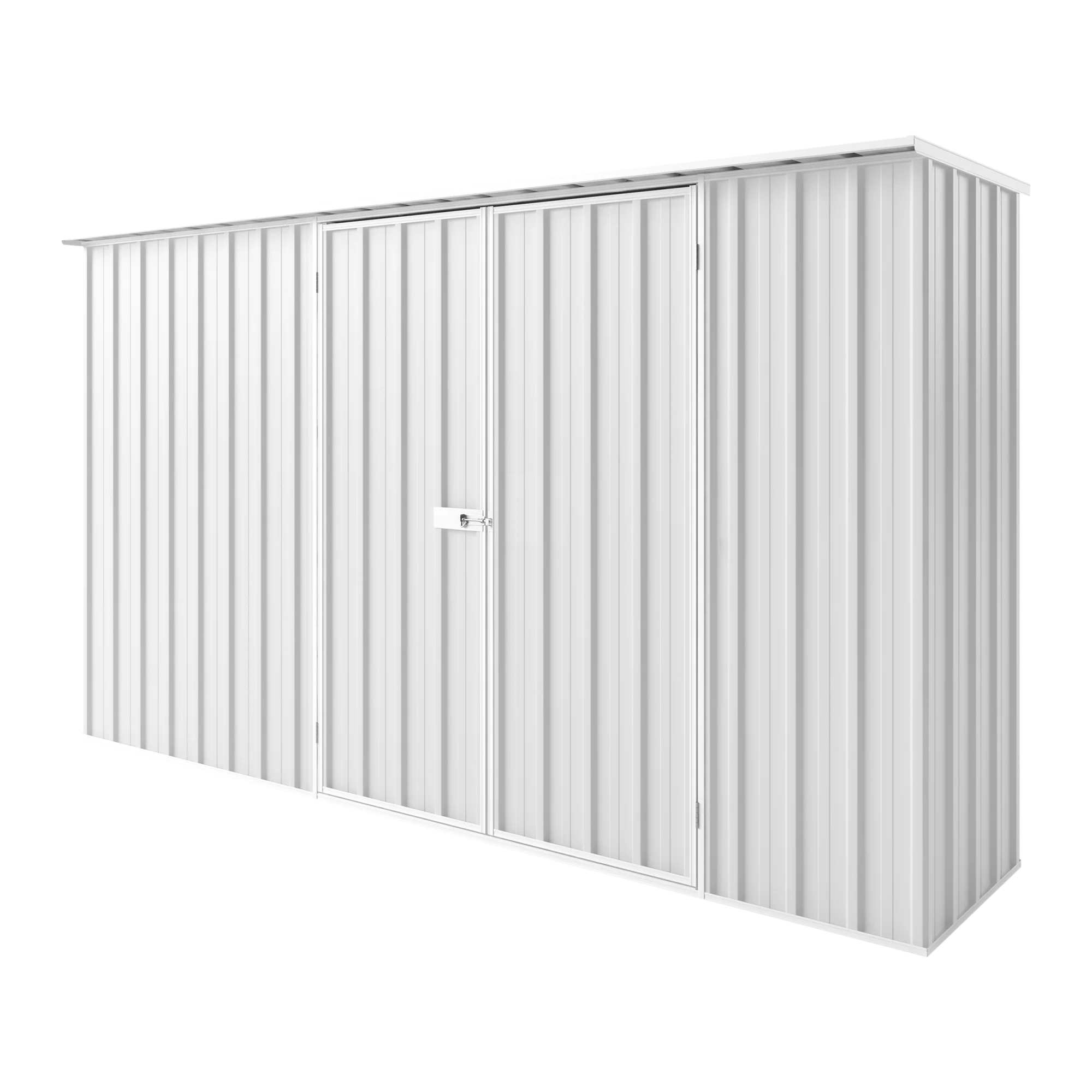 3.75m x 0.78m Flat Roof Garden Shed - Image 9