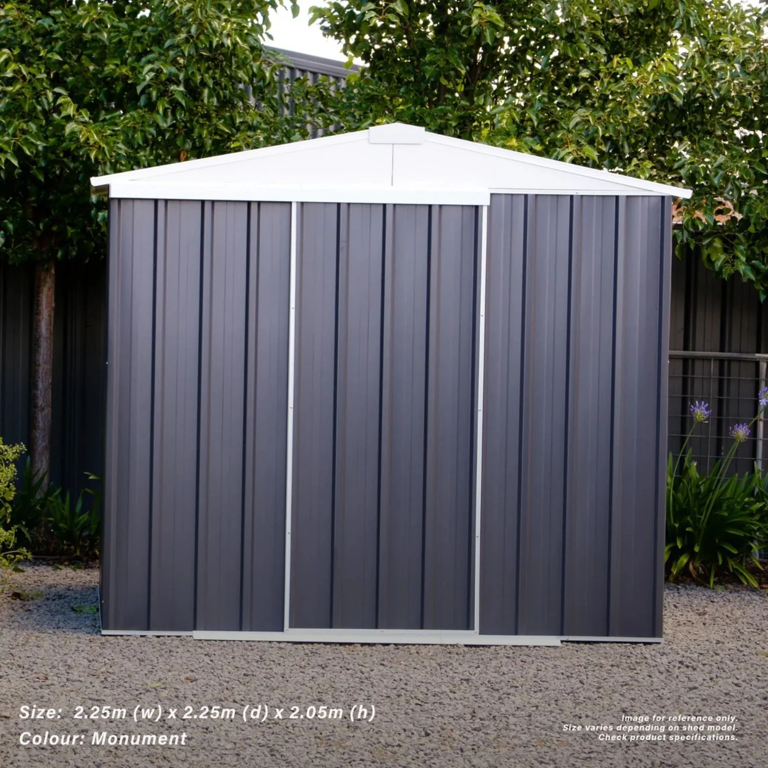 2.25m x 1.5m Gable Slider Garden Shed - Image 14