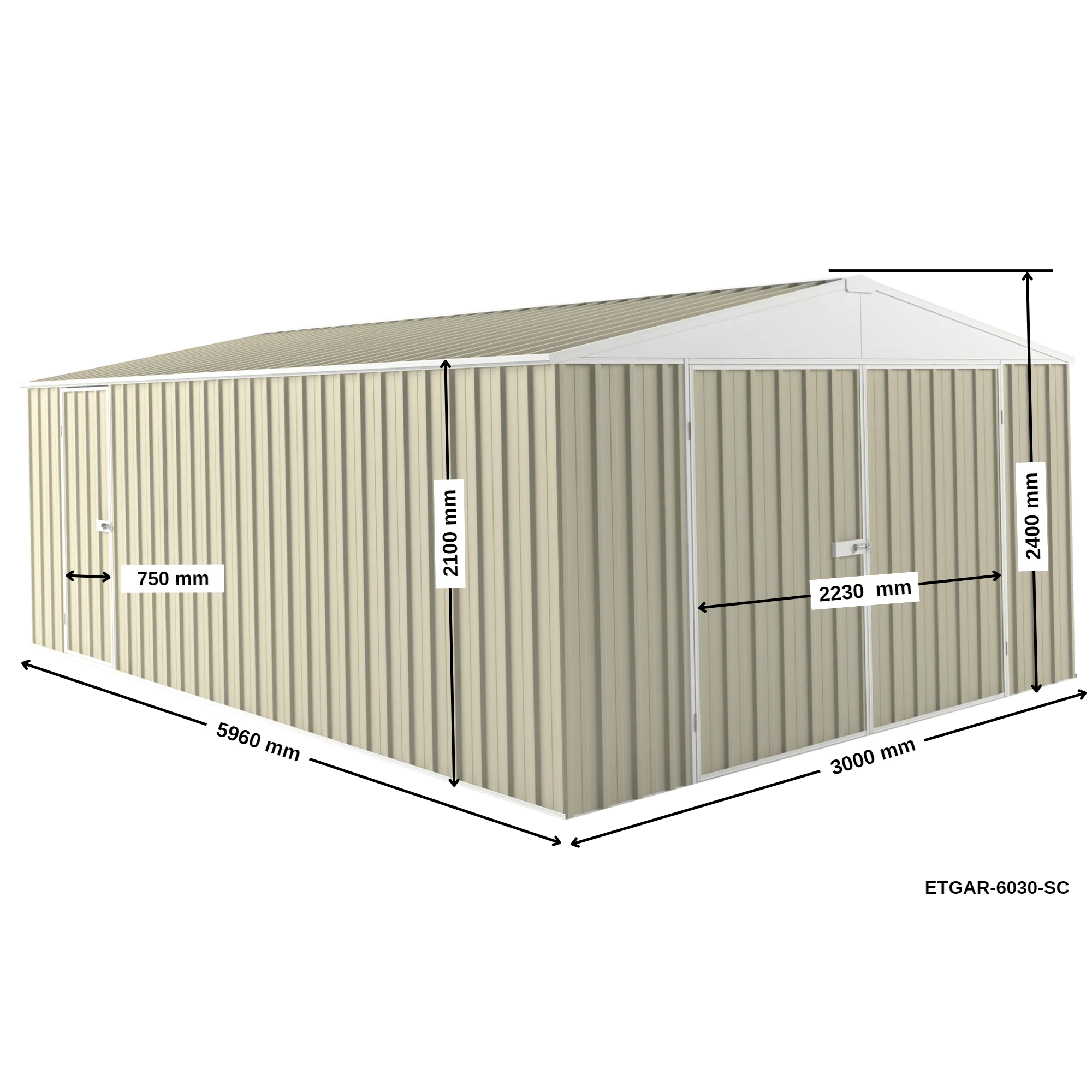 3m x 6m Garage Shed - Image 27