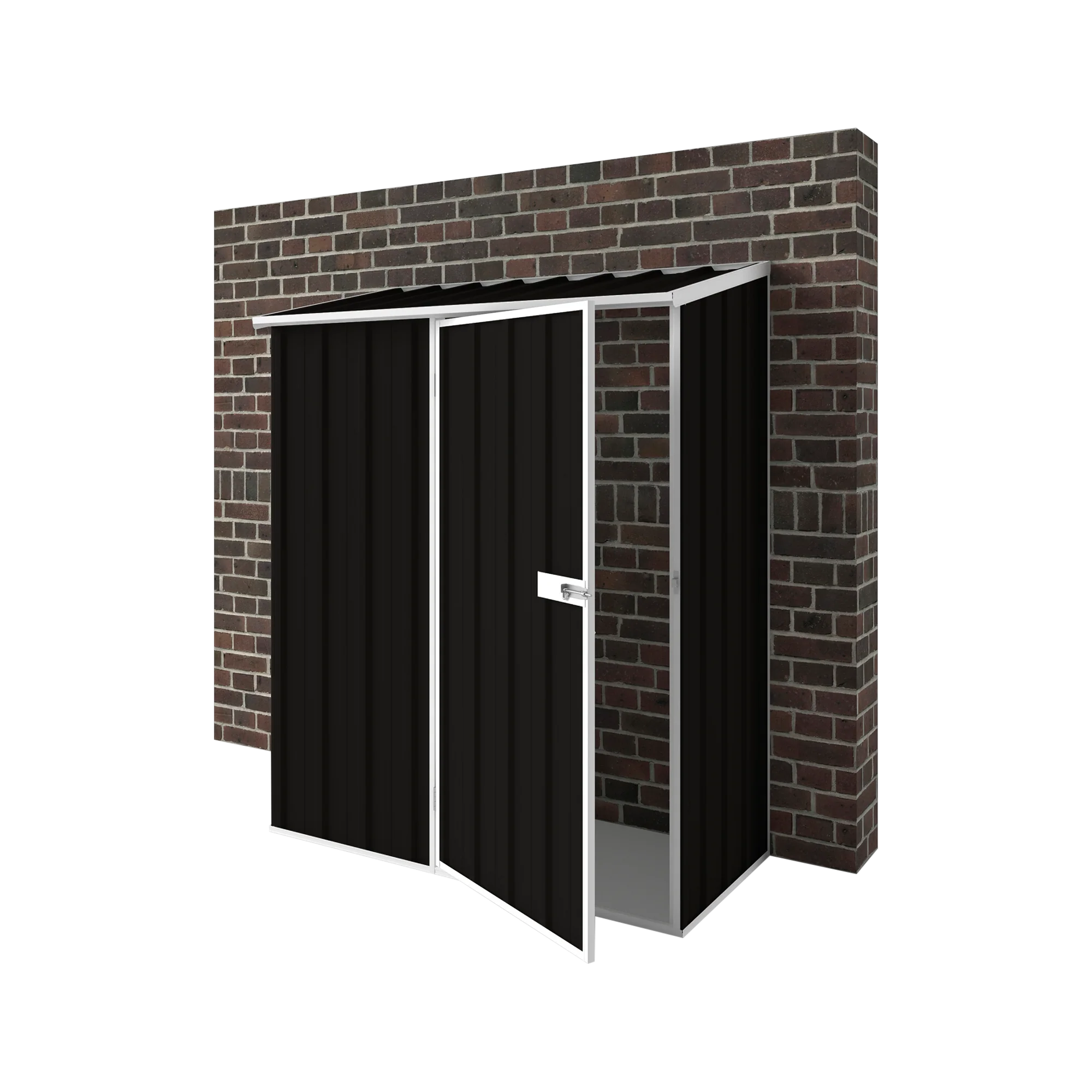 1.5m x 0.78m Off The Wall Garden Shed - Image 7