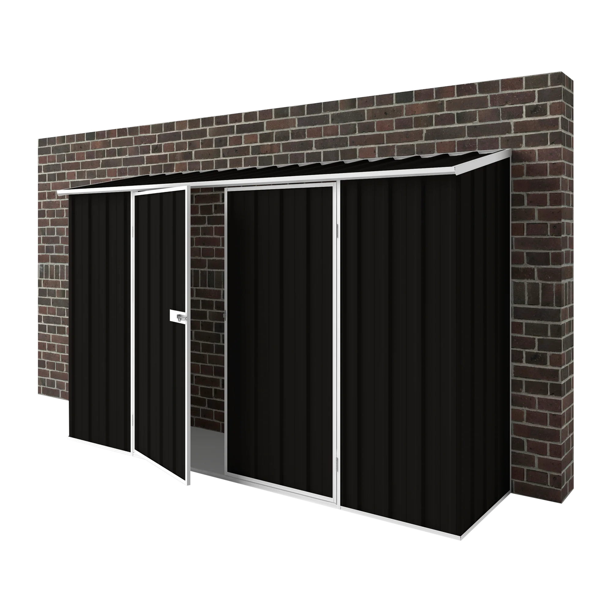3m x 0.78m Off The Wall Garden Shed - Image 8
