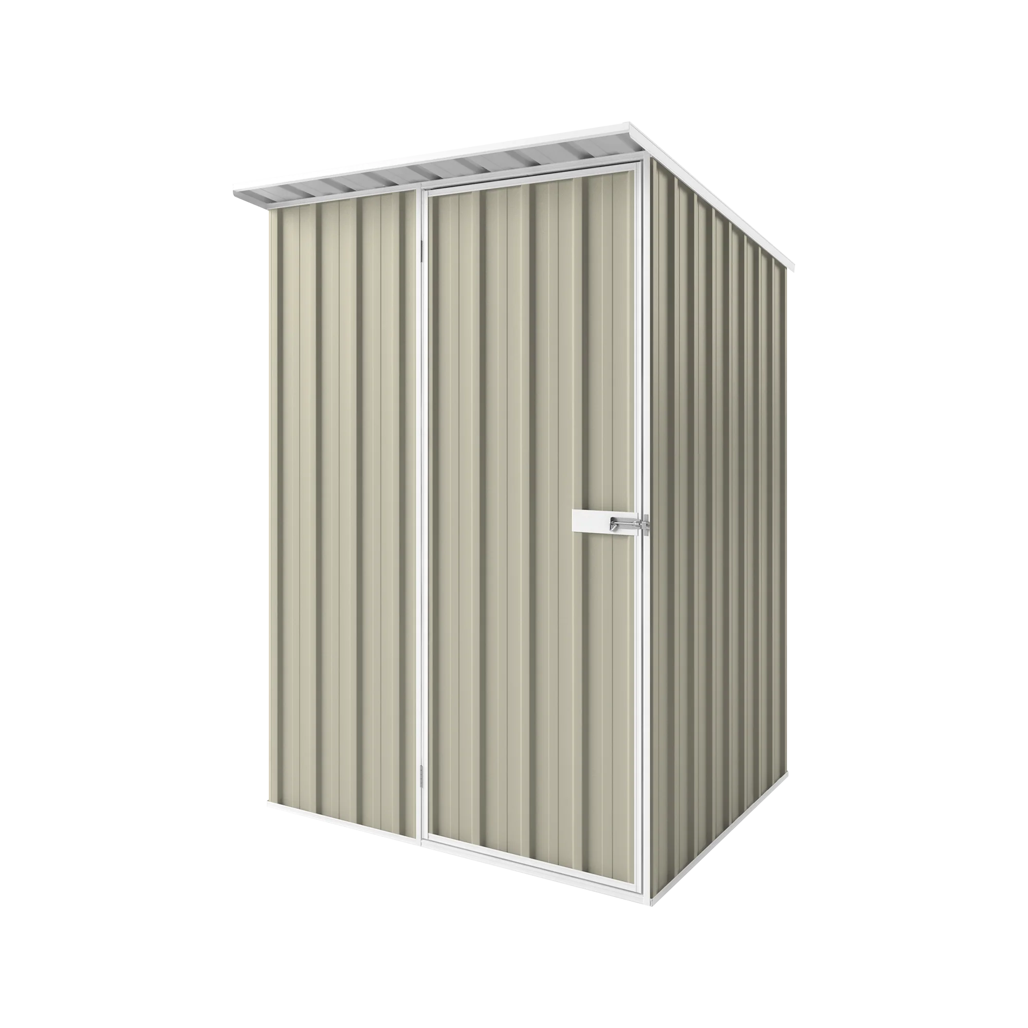 1.5m x 1.5m x 2.1m Skillion Roof Garden Shed - Image 10