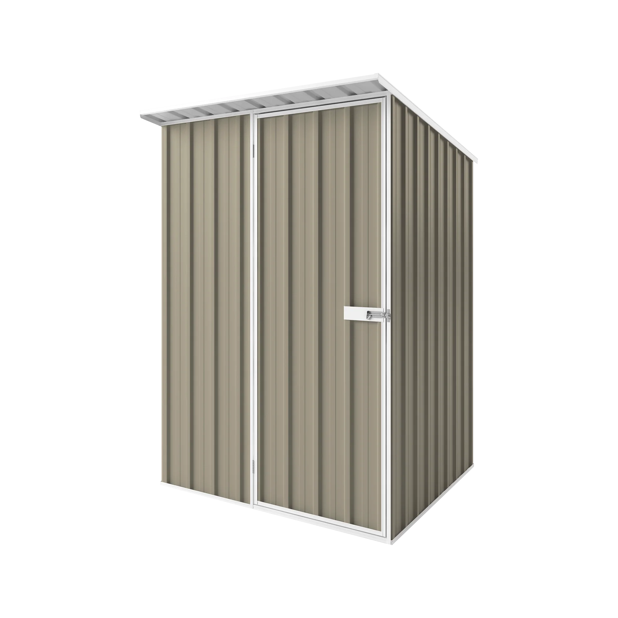 1.5m x 1.5m x 2.1m Skillion Roof Garden Shed - Image 12
