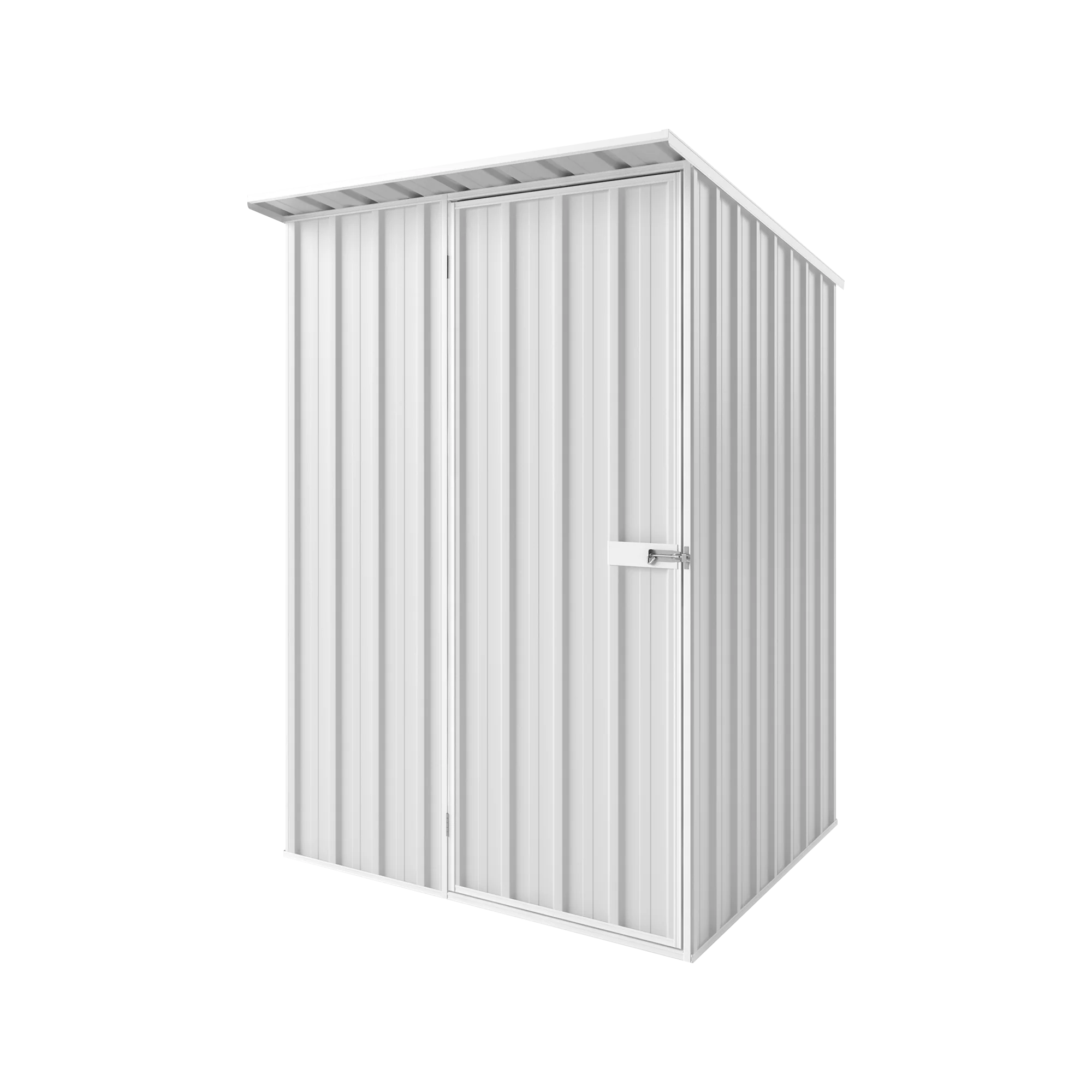 1.5m x 1.5m x 2.1m Skillion Roof Garden Shed - Image 4