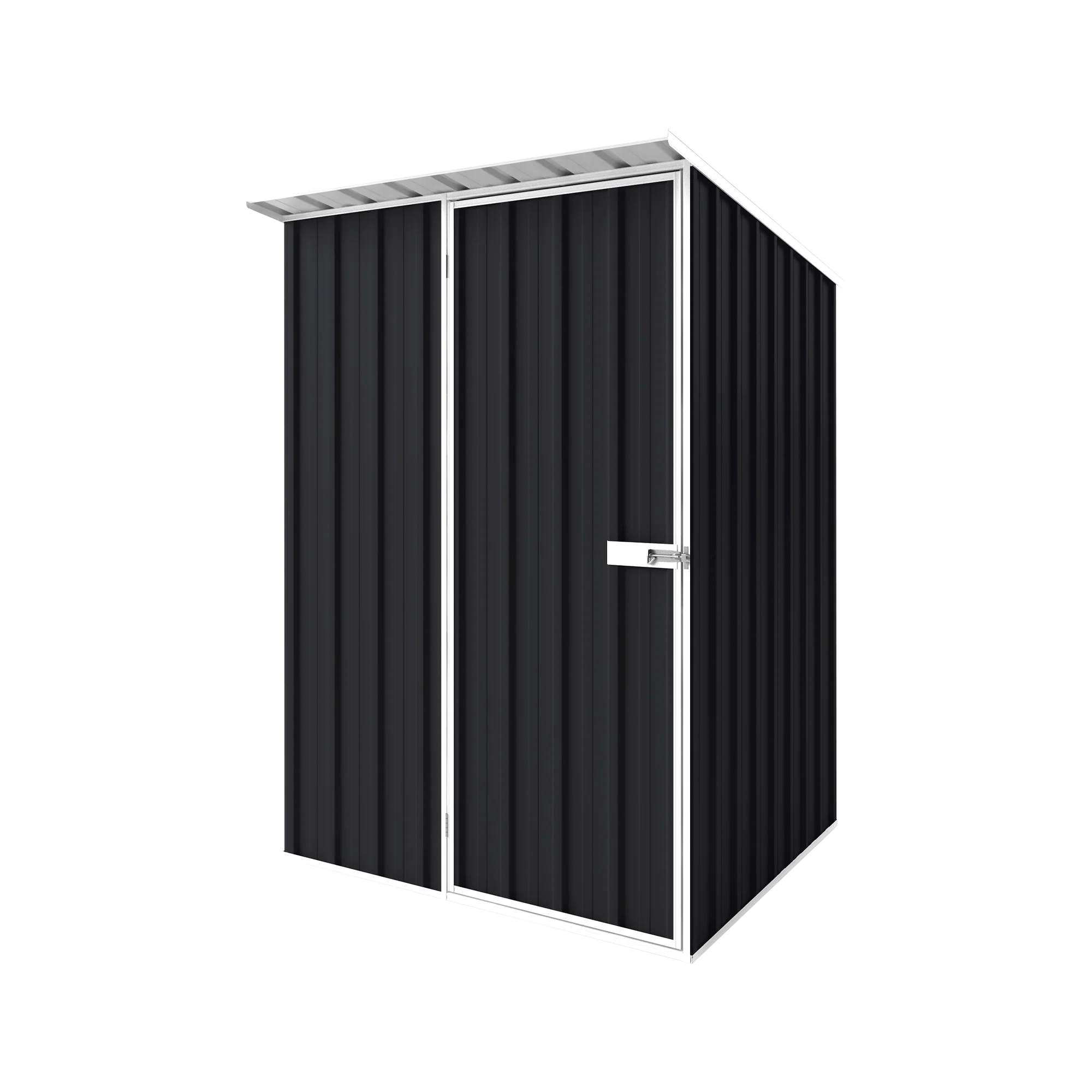 1.5m x 1.5m x 2.1m Skillion Roof Garden Shed - Image 5