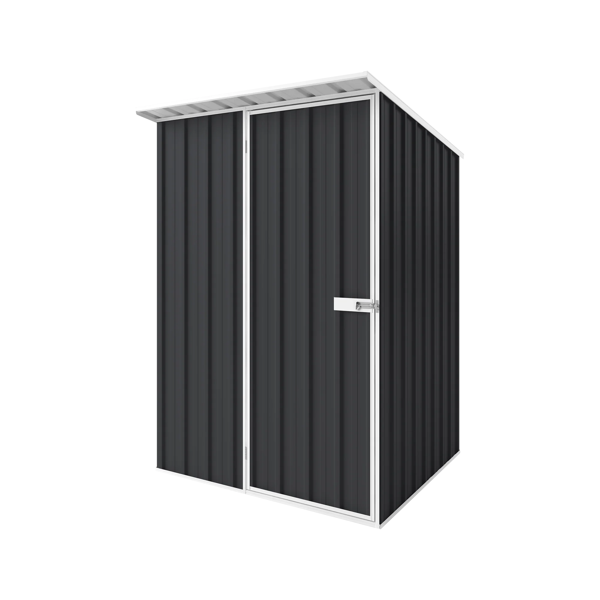 1.5m x 1.5m x 2.1m Skillion Roof Garden Shed - Image 9