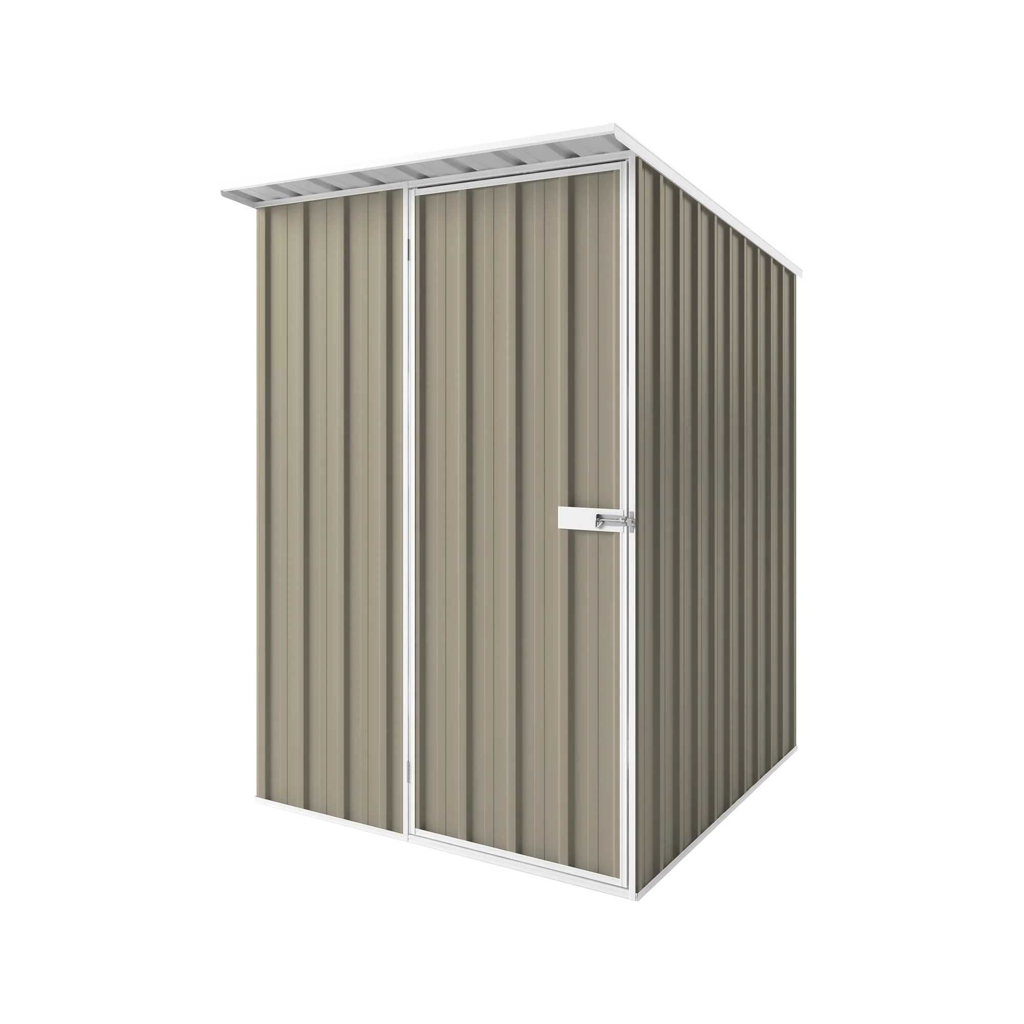 1.5m x 1.9m x 2.1m Skillion Roof Garden Shed - Image 12