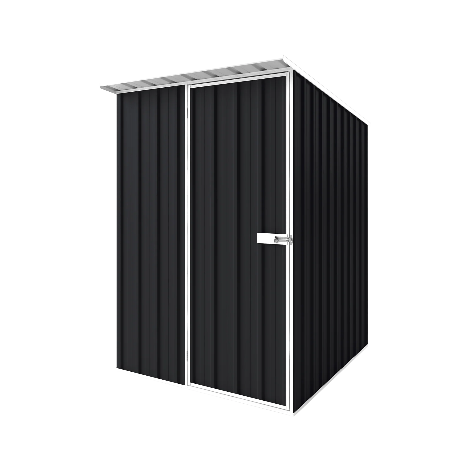 1.5m x 1.9m x 2.1m Skillion Roof Garden Shed - Image 5